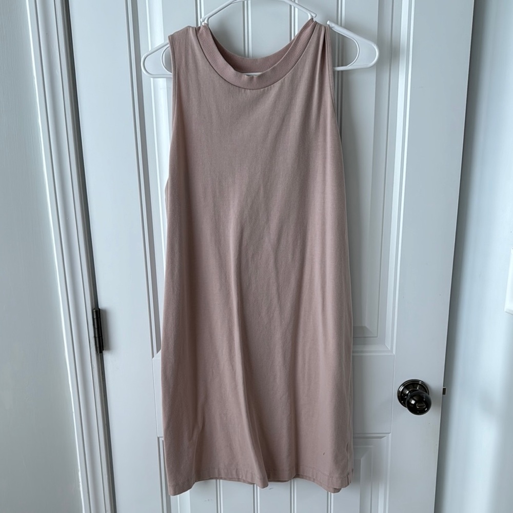 Sleeveless Pink Dress